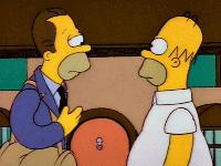 Click to watch 'Brother, Can You Spare...' (popup) The Simpsons